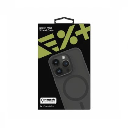 NEXT ONE BLACK MIST SHIELD CASE FOR IPHONE 14 PRO |MAGSAFE COMPATIBLE
