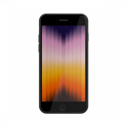 NEXT ONE BLACK SILICON CASE FOR IPHONE SE 2ND GEN.