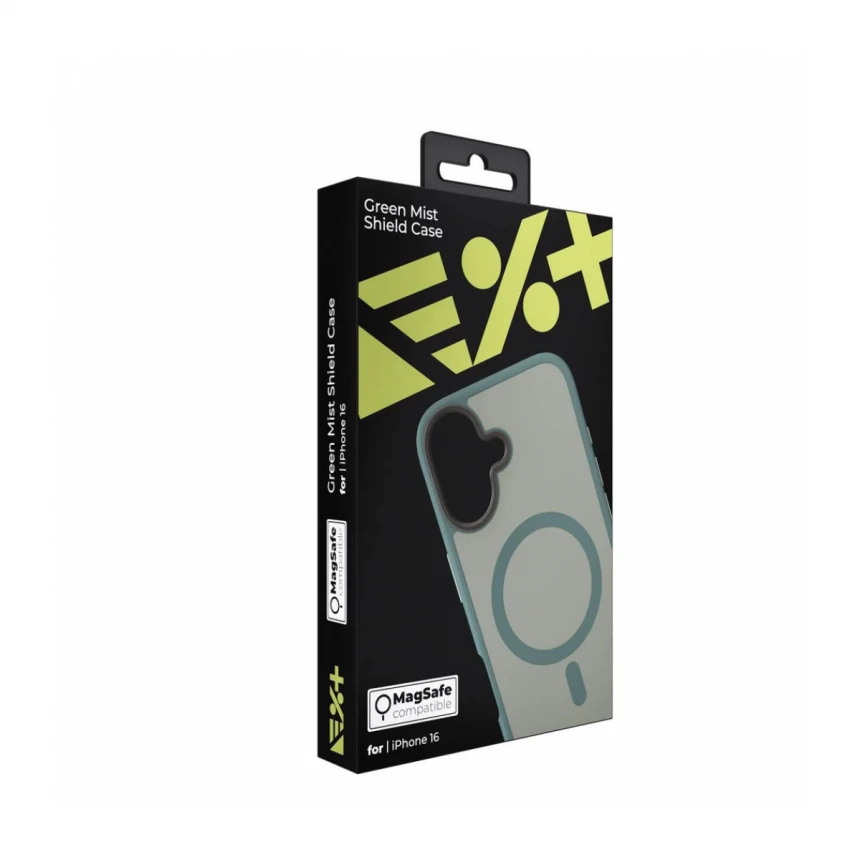 Next One GREEN MIST Shield Case za iPhone 16 | MagSafe Compatible