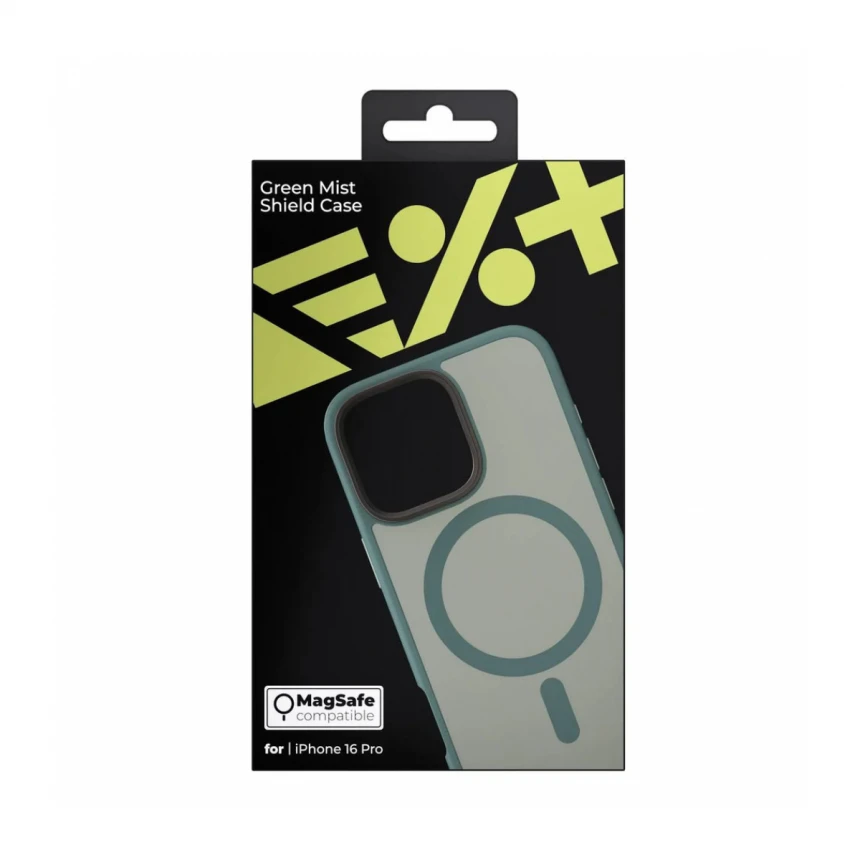 Next One GREEN MIST Shield Case za iPhone 16 Pro | MagSafe Compatible