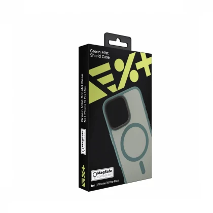 Next One GREEN MIST Shield Case za iPhone 16 Pro Max | MagSafe Compatible
