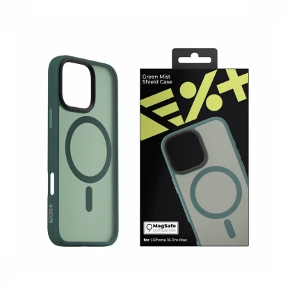 Next One GREEN MIST Shield Case za iPhone 16 Pro Max | MagSafe Compatible