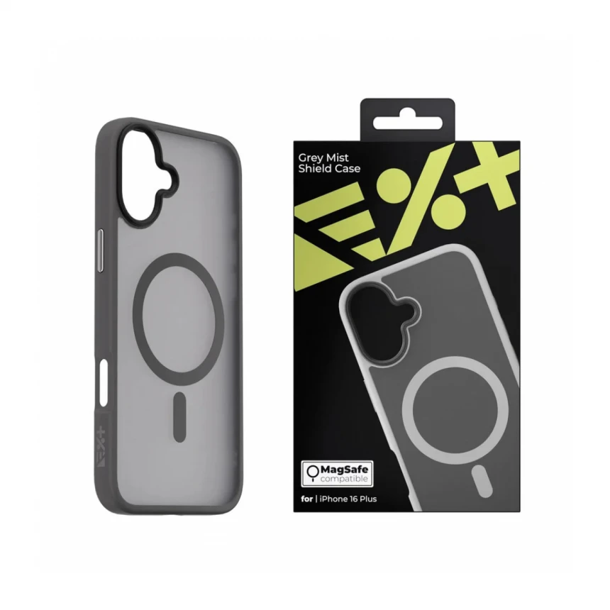 Next One GREY MIST Shield Case za iPhone 16 Plus | MagSafe Compatible