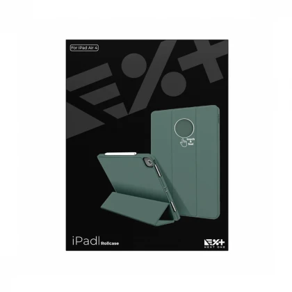 NEXT ONE LEAF GREEN ROLLCASE FOR IPAD AIR 4