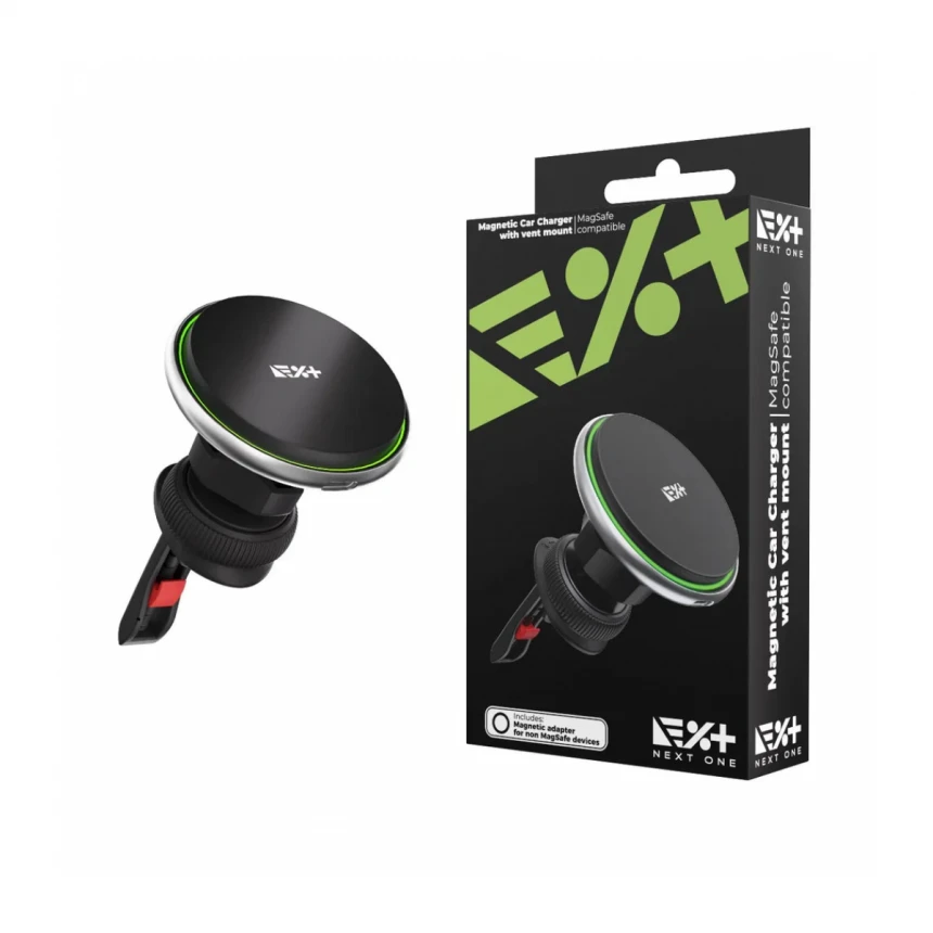 NEXT ONE MAGNETIC CAR CHARGER | MAGSAFE COMPATIBLE