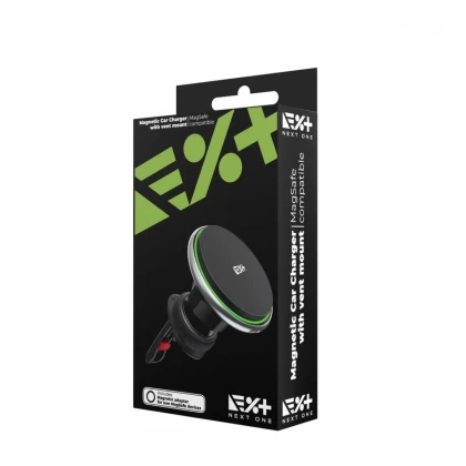 NEXT ONE MAGNETIC CAR CHARGER | MAGSAFE COMPATIBLE
