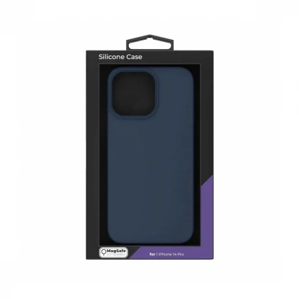 Next One MagSafe Silicone Case for iPhone 14 Pro Royal Blue