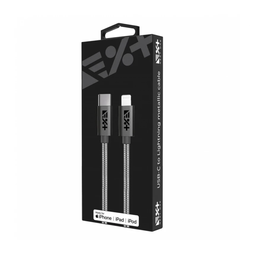 Next One Metallic USB-A to Lightning Cable