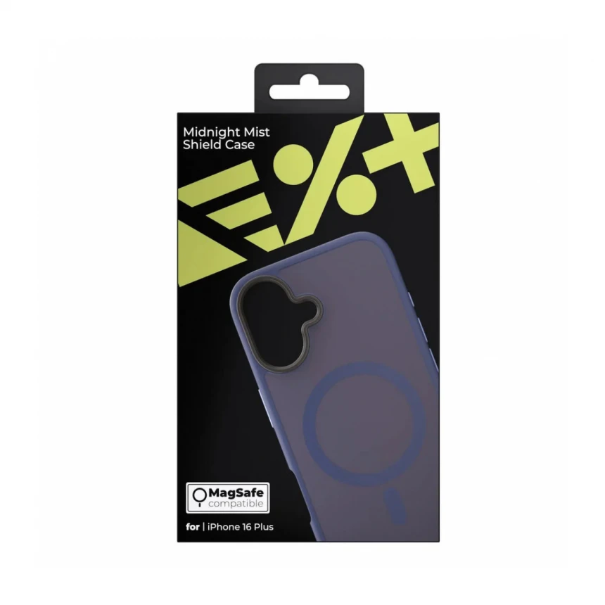 Next One MIDNIGHT MIST Shield Case za iPhone 16 Plus | MagSafe Compatible