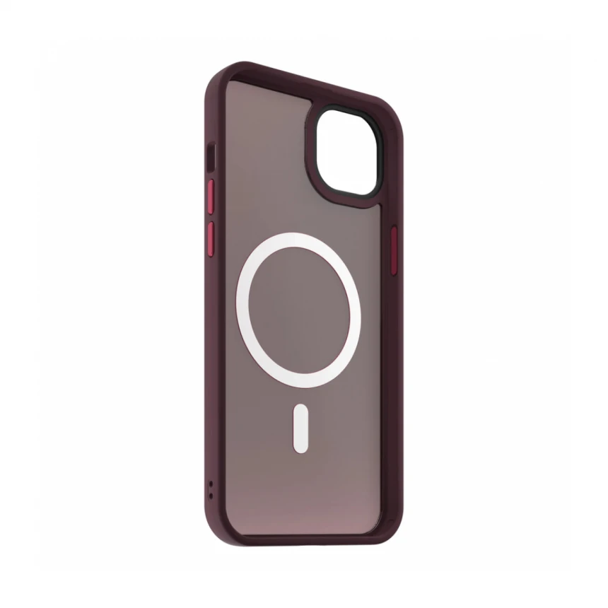 NEXT ONE mist shield case MagSafe compatible for iPhone 15 | Claret