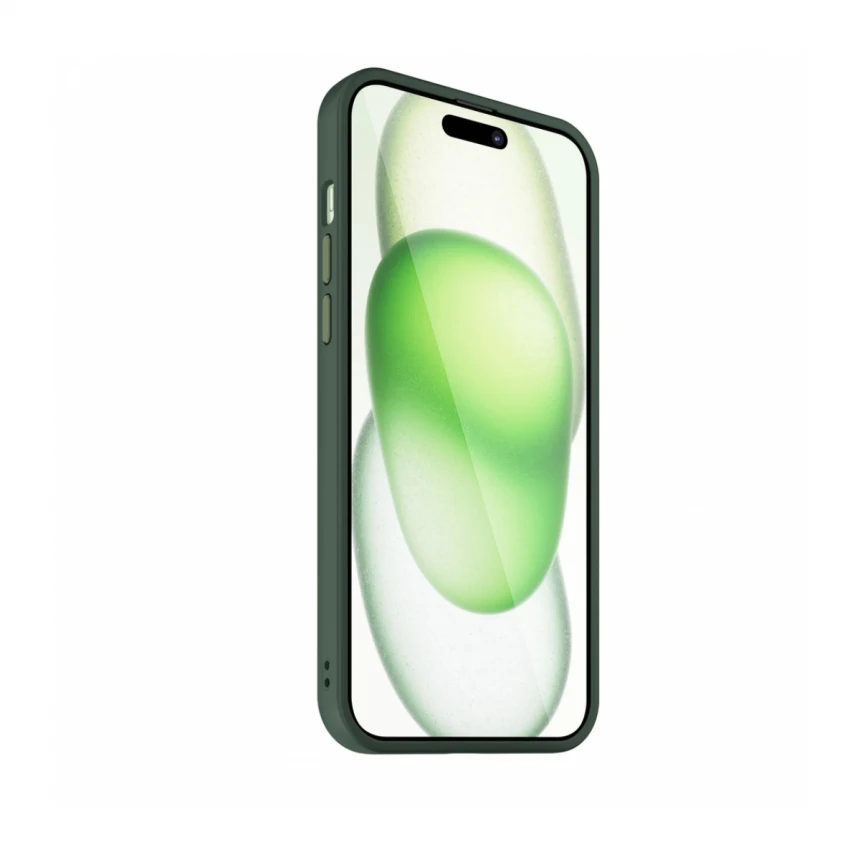 NEXT ONE mist shield case MagSafe compatible for iPhone 15 Plus | Pistachio