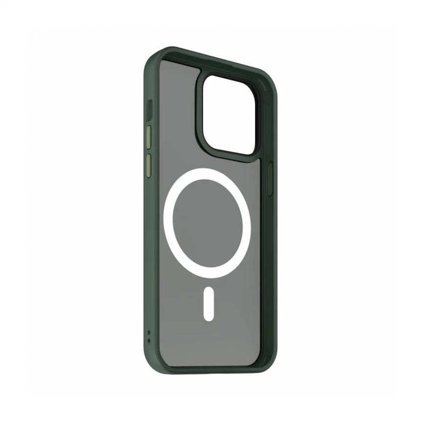 NEXT ONE mist shield case MagSafe compatible for iPhone 15 Pro | Pistachio