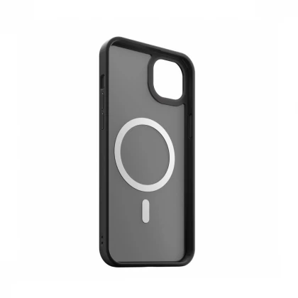 NEXT ONE mist shield case MagSafe compatible for iPhone 15 | Black