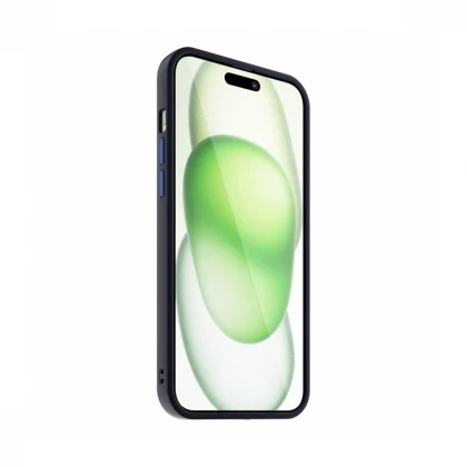 NEXT ONE mist shield case MagSafe compatible for iPhone 15 | Midnight