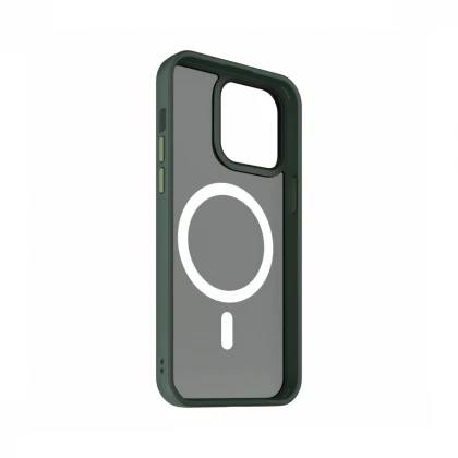 NEXT ONE mist shield case MagSafe compatible for iPhone 15 Pro | Pistachio