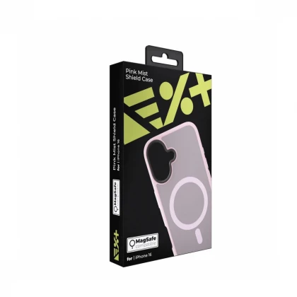 Next One PINK MIST Shield Case za iPhone 16 | MagSafe Compatible