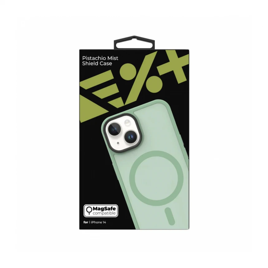 NEXT ONE PISTACHIO MIST SHIELD CASE FOR IPHONE 14 | MAGSAFE COMPATIBLE