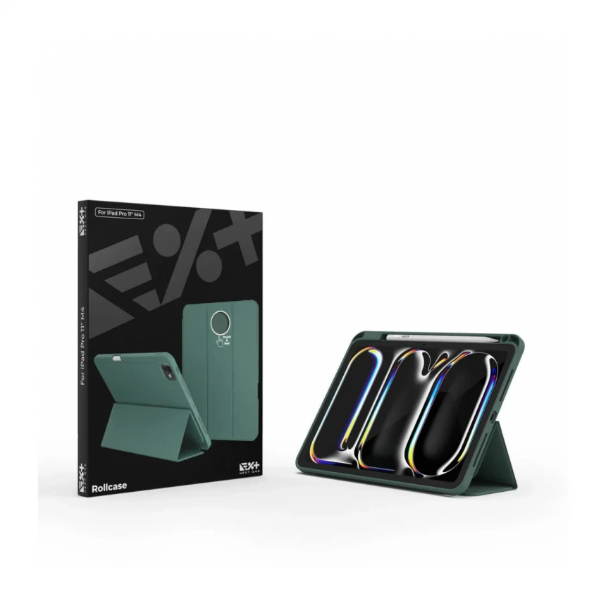 NEXT ONE RollCase for iPad Pro 11 M4 GREEN