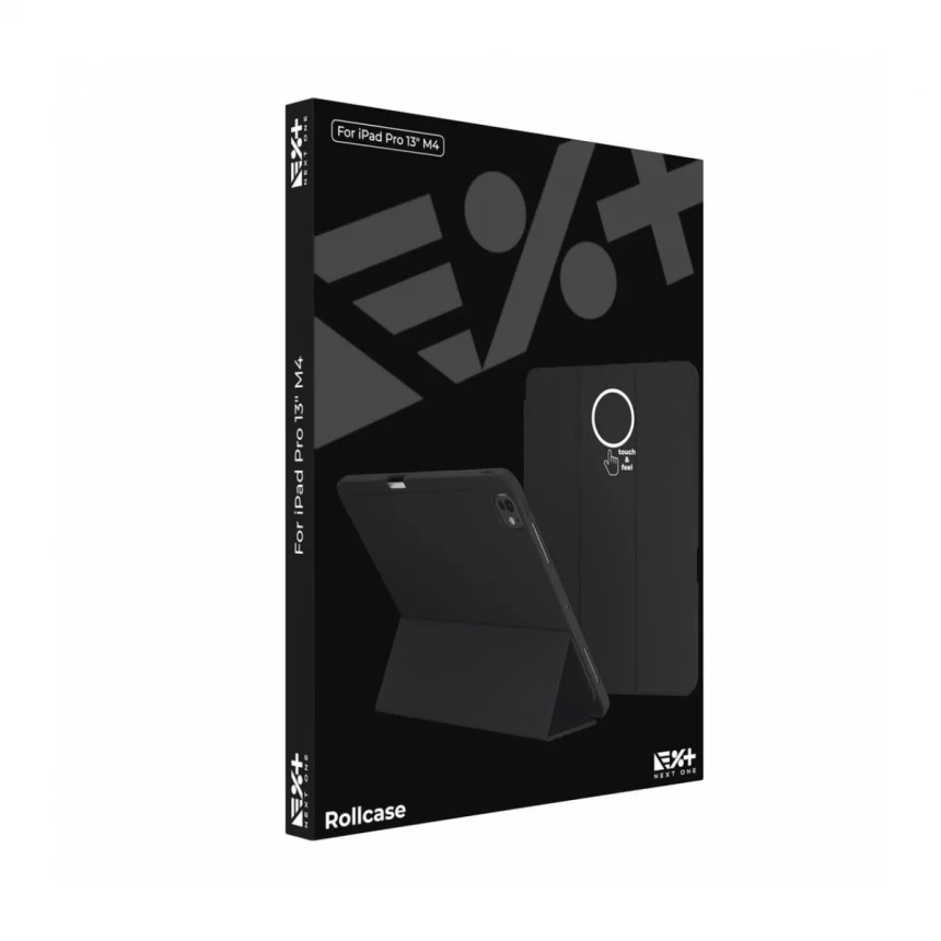 NEXT ONE RollCase for iPad Pro 13 M4 Black