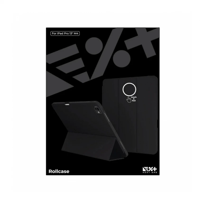 NEXT ONE RollCase for iPad Pro 13 M4 Black