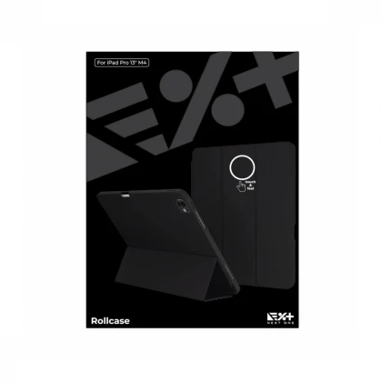 NEXT ONE RollCase for iPad Pro 13 M4 Black