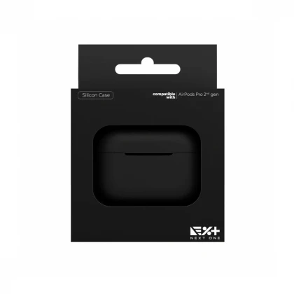 NEXT ONE SILICONE CASE FOR AIRPODS PRO 2ND GEN | BLACK