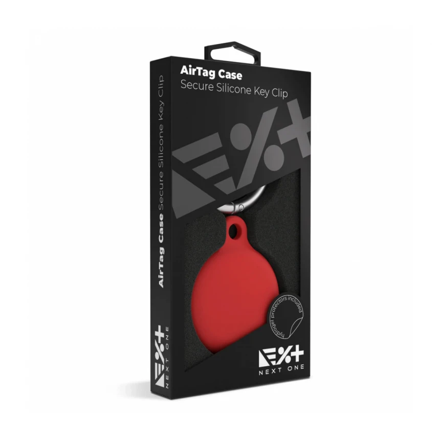 Next Silicone Key Clip za AirTag - Red