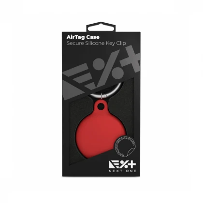 Next Silicone Key Clip za AirTag - Red