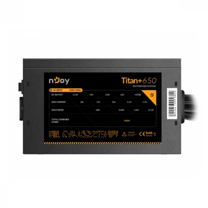 NJOY Titan+ 650 650W napajanje (PSAT5065A20CUCO01B) 