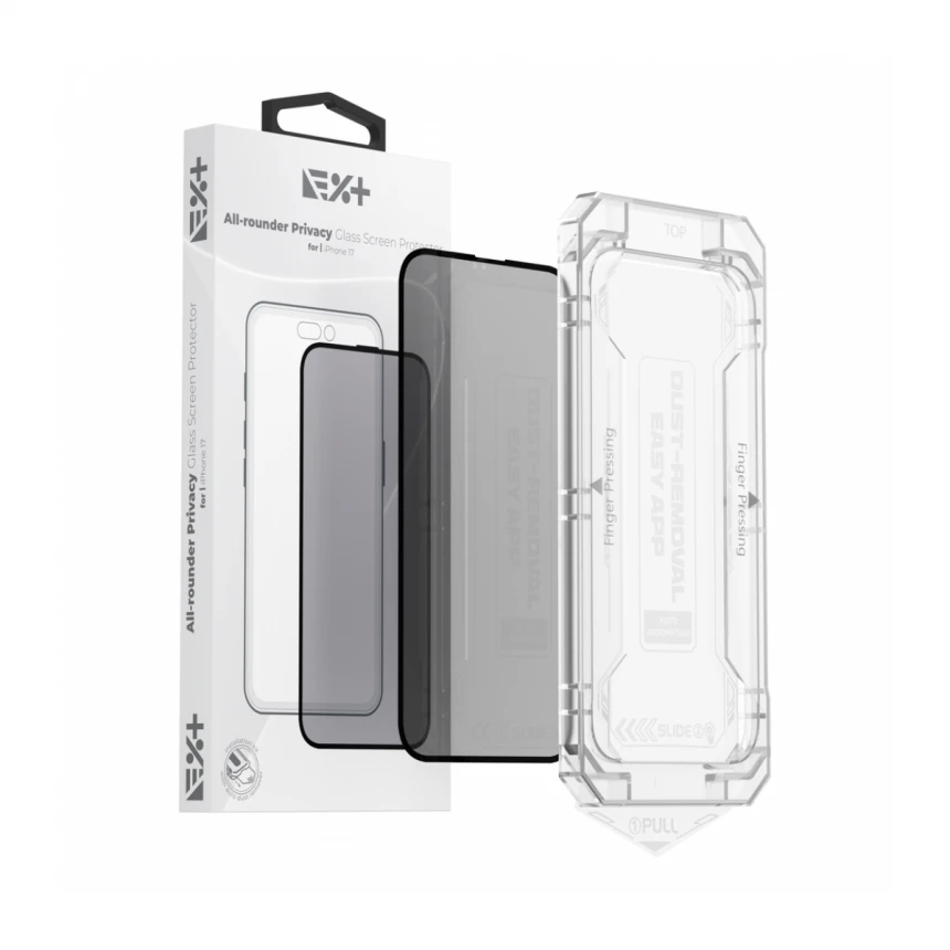 NOA All-rounder Privacy Glass Screen Protector for iPhone 17