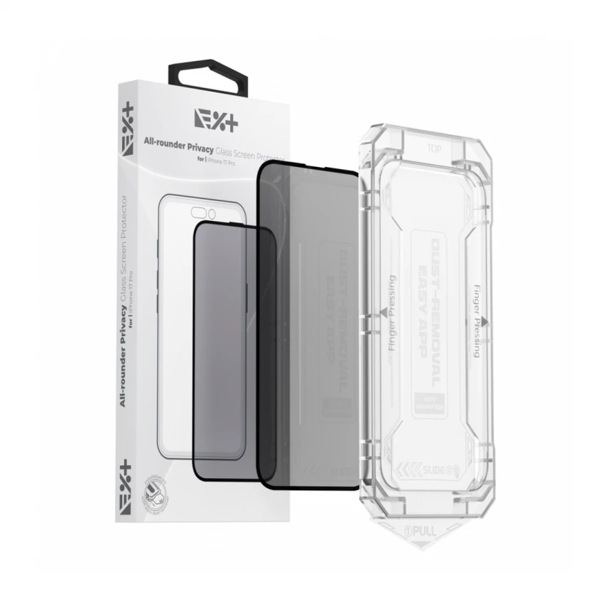 NOA All-rounder Privacy Glass Screen Protector for iPhone 17 Pro