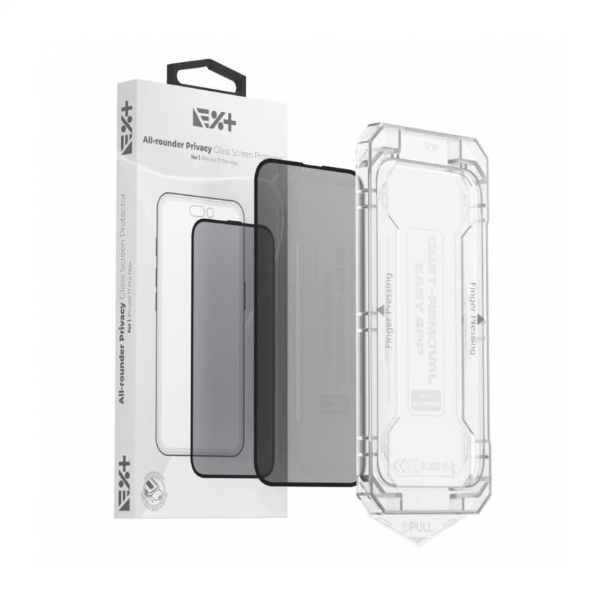 NOA All-rounder Privacy Glass Screen Protector for iPhone 17 Pro Max