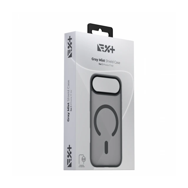 NOA Gray Mist Shield Case for iPhone 17 Air | MagSafe Compatible