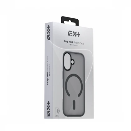 NOA Gray Mist Shield Case for iPhone 17 | MagSafe Compatible