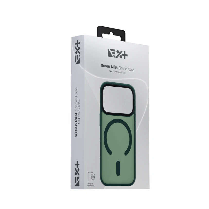 NOA Green Mist Shield Case for iPhone 17 Pro | MagSafe Compatible