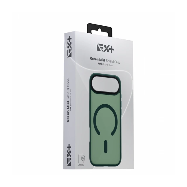 NOA Green Mist Shield Case for iPhone 17 Air | MagSafe Compatible
