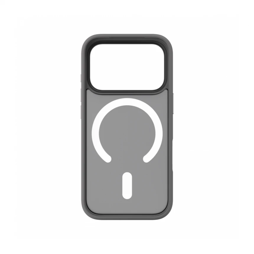 NOA Grey Mist Shield Case for iPhone 17 Pro | MagSafe Compatible