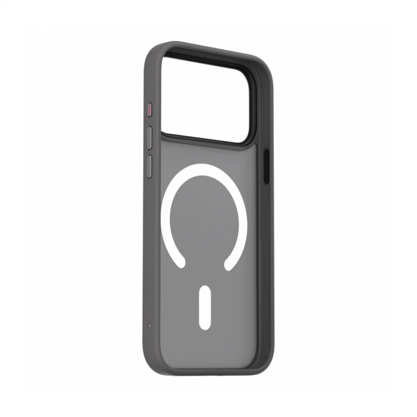 NOA Grey Mist Shield Case for iPhone 17 Pro Max | MagSafe Compatible