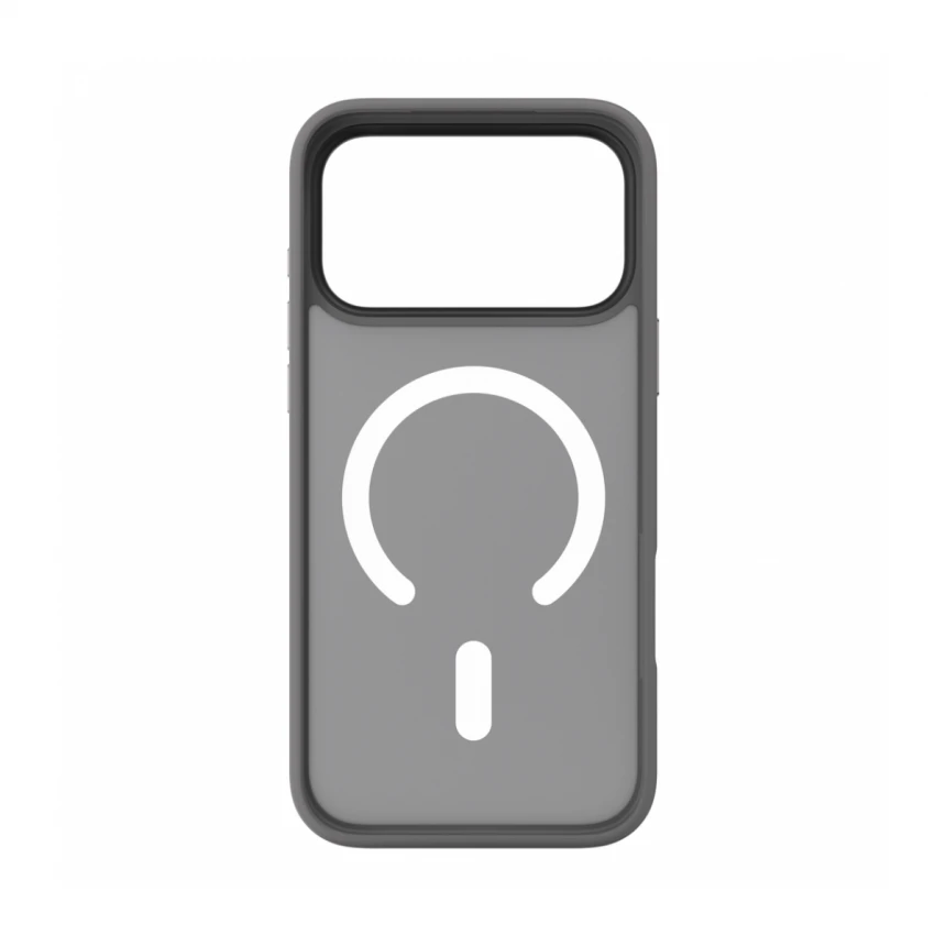 NOA Grey Mist Shield Case for iPhone 17 Pro Max | MagSafe Compatible