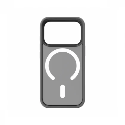 NOA Grey Mist Shield Case for iPhone 17 Pro | MagSafe Compatible