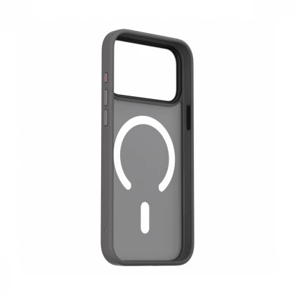 NOA Grey Mist Shield Case for iPhone 17 Pro Max | MagSafe Compatible
