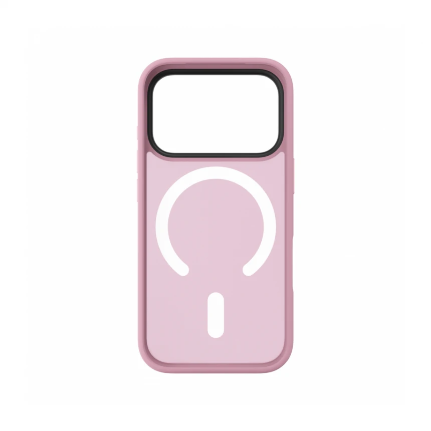 NOA Pink Mist Shield Case for iPhone 17 Pro | MagSafe Compatible