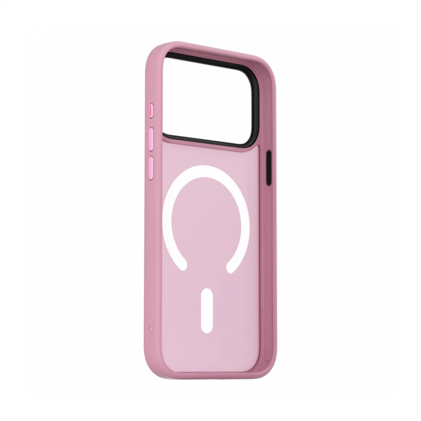 NOA Pink Mist Shield Case for iPhone 17 Pro Max | MagSafe Compatible