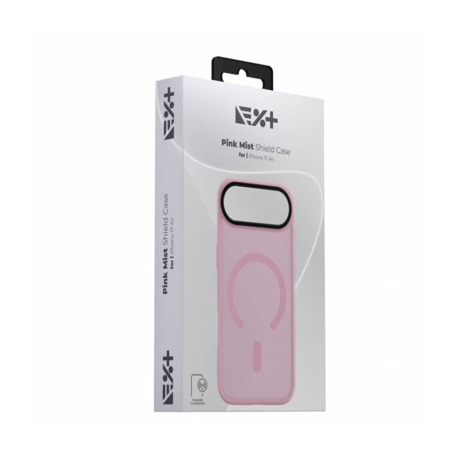 NOA Pink Mist Shield Case for iPhone 17 Air | MagSafe Compatible