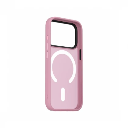 NOA Pink Mist Shield Case for iPhone 17 Pro | MagSafe Compatible