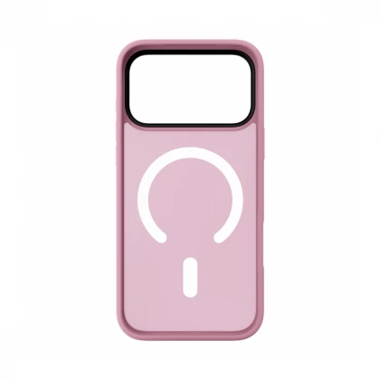 NOA Pink Mist Shield Case for iPhone 17 Pro Max | MagSafe Compatible