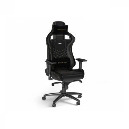 NOBLECHAIRS EPIC Gaming stolica crno-zlatna 