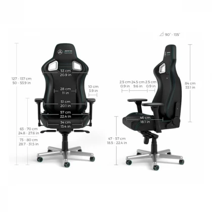 NOBLECHAIRS EPIC Mercedes-AMG Petronas F1 Team Edition Gaming stolica 