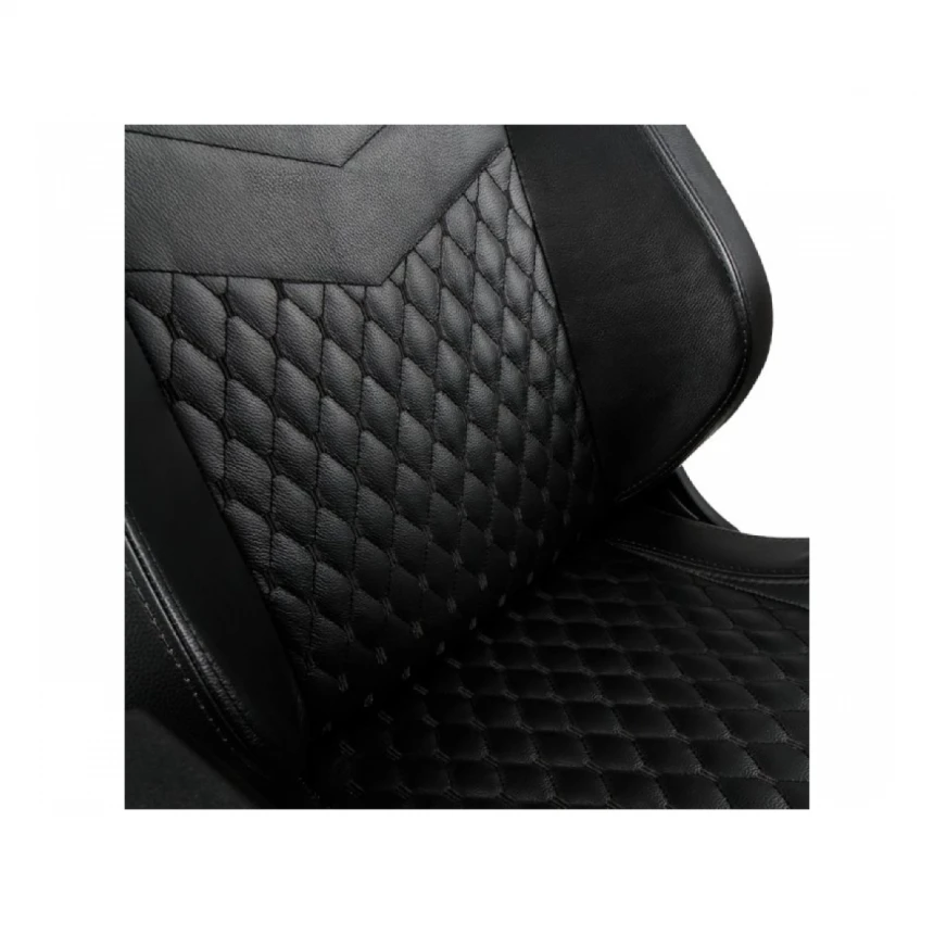 NOBLECHAIRS EPIC Real Leather Gaming stolica crna