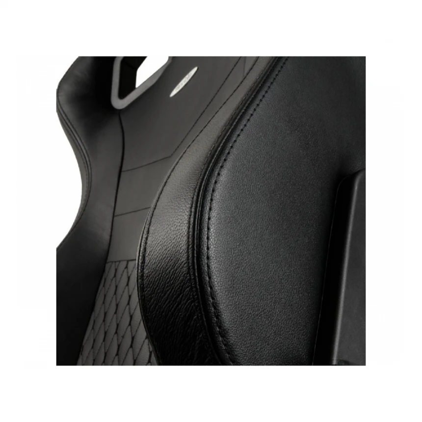 NOBLECHAIRS EPIC Real Leather Gaming stolica crna